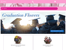 Tablet Screenshot of daksflowers.com